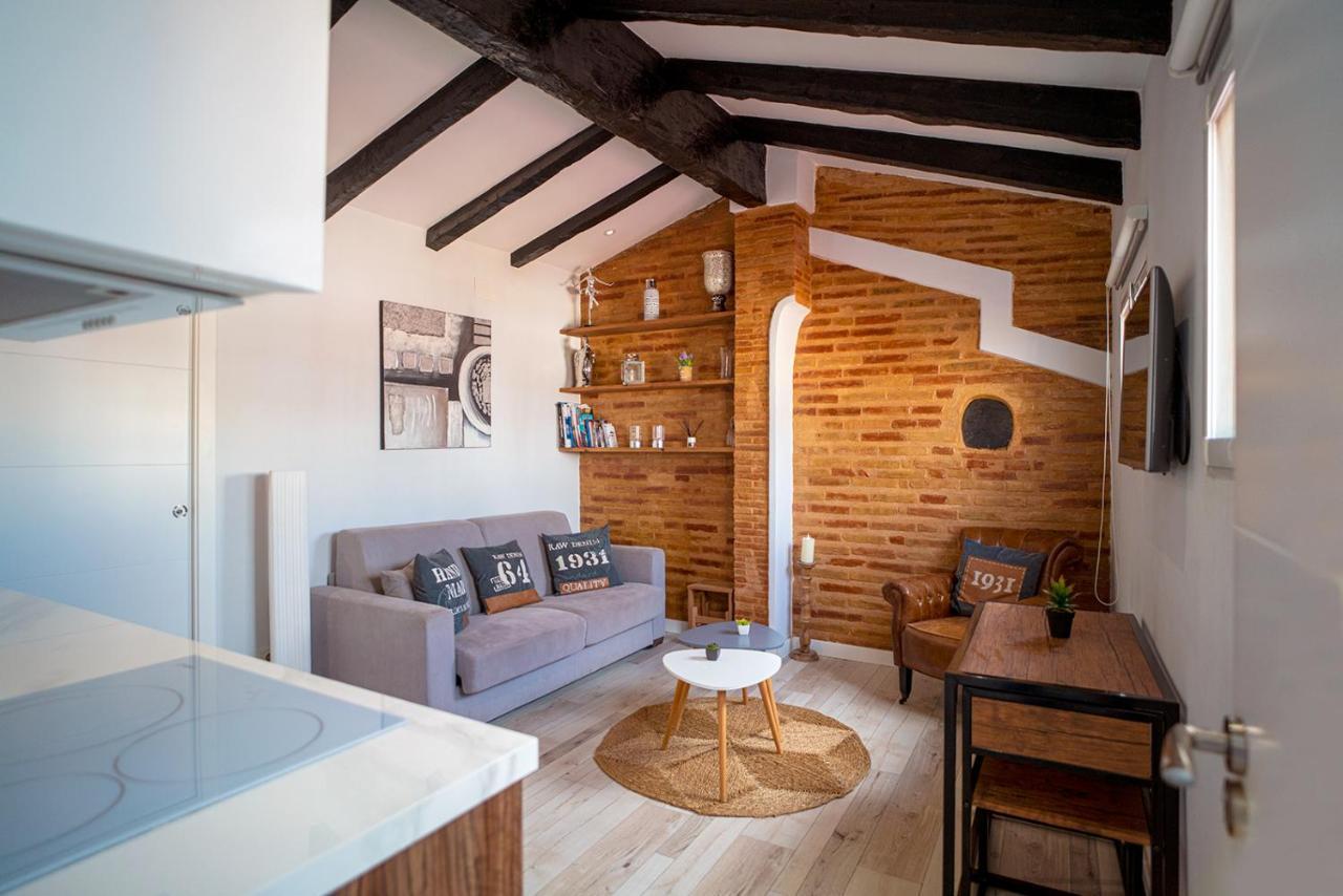 Atico Con Terraza Y Jacuzzi En El Centro Apartment Valencia Ruang foto