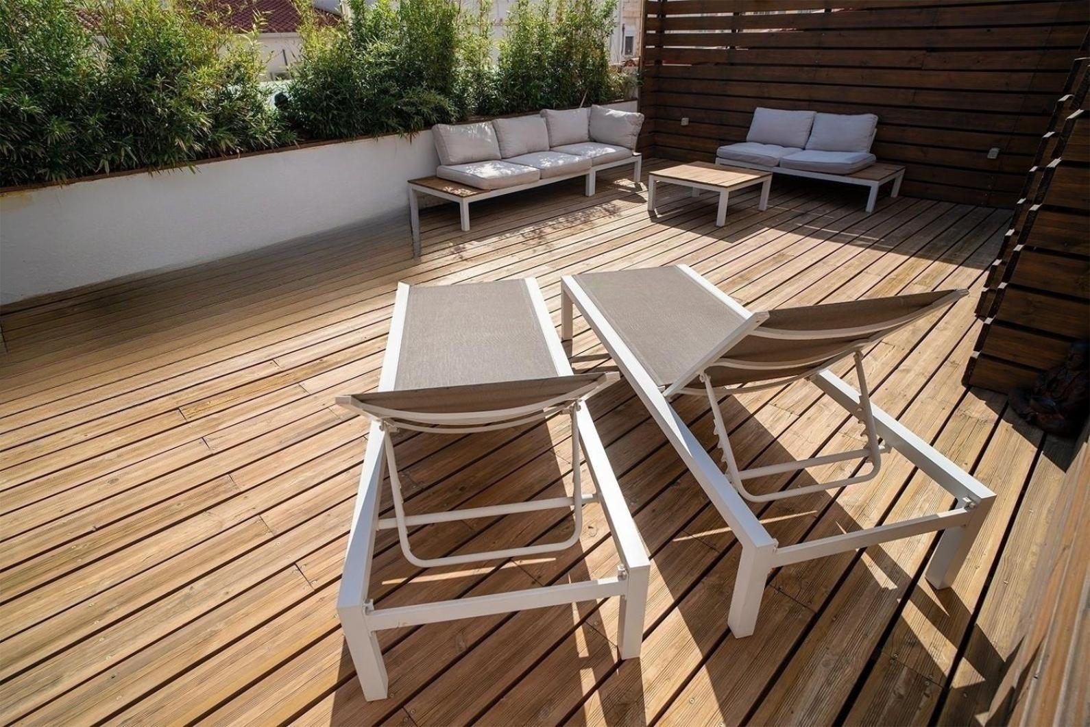Atico Con Terraza Y Jacuzzi En El Centro Apartment Valencia Ruang foto